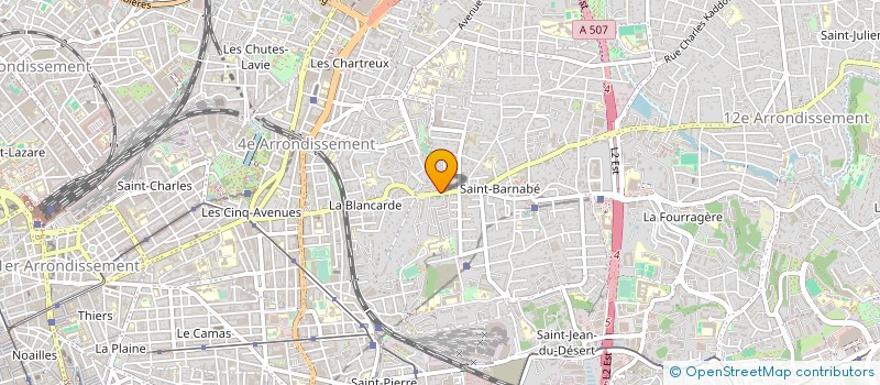 localisation de l'entreprise DISTPAL DISTRIBUTION à MARSEILLE