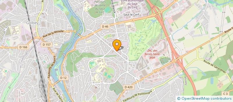 localisation de l'entreprise DISTRAL  EPINAL