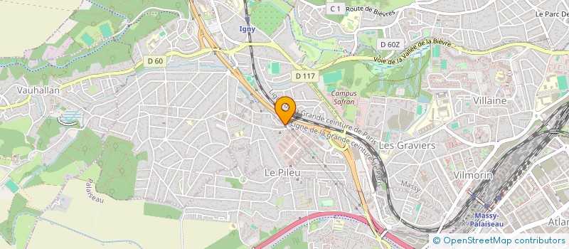 localisation de l'entreprise DISTRALU  IGNY