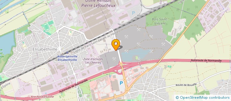 localisation de l'entreprise DISTRANS à FLINS-SUR-SEINE