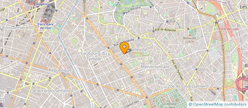localisation de l'entreprise DISTRI.BISS à PARIS