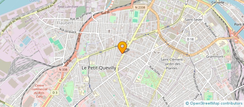 localisation de l'entreprise DISTRI CASCH à ROUEN