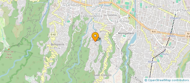 localisation de l'entreprise DISTRI CASH OI  SAINT-DENIS