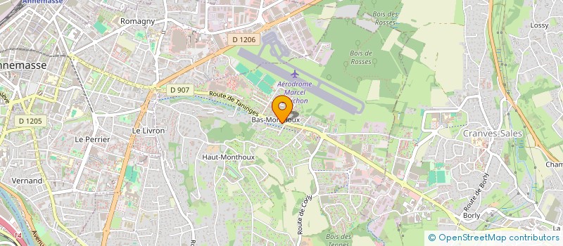 localisation de l'entreprise DISTRI CLUB MEDICAL à VETRAZ-MONTHOUX
