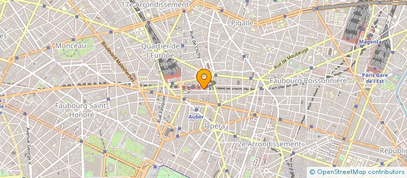 localisation de l'entreprise DISTRI COMMUNICATION à PARIS