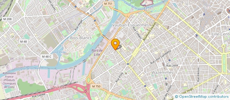 localisation de l'entreprise DISTRI-COMPANY FRANCE SARL à LILLE