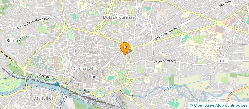 localisation de l'entreprise DISTRI CONCEPT à PAU