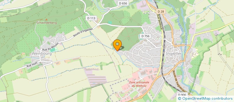 localisation de l'entreprise DISTRI CONSEILS  INGWILLER