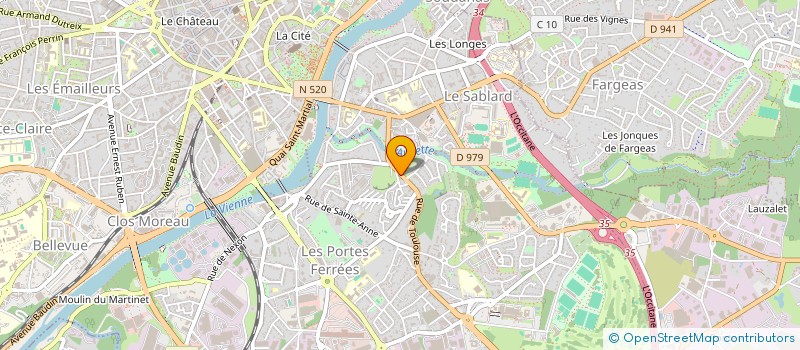 localisation de l'entreprise DISTRI CYCLE LIMOGES  LIMOGES