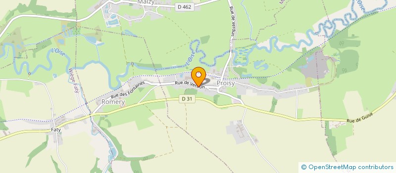 localisation de l'entreprise DISTRI DORENGTS  PROISY