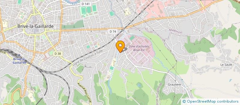 localisation de l'entreprise DISTRI FAMA  BRIVE-LA-GAILLARDE