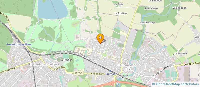 localisation de l'entreprise DISTRI FERMETURES à TOURNAN-EN-BRIE