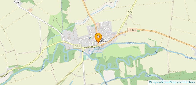 localisation de l'entreprise DISTRI FRANCE à ANGLURE