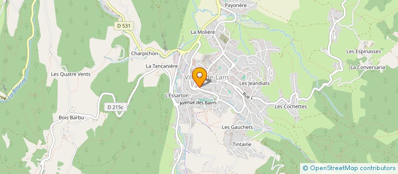 localisation de l'entreprise DISTRI FT à CORRENCON-EN-VERCORS