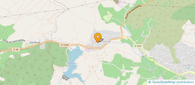 localisation de l'entreprise DISTRI GAZ SERVICES à BORMES-LES-MIMOSAS