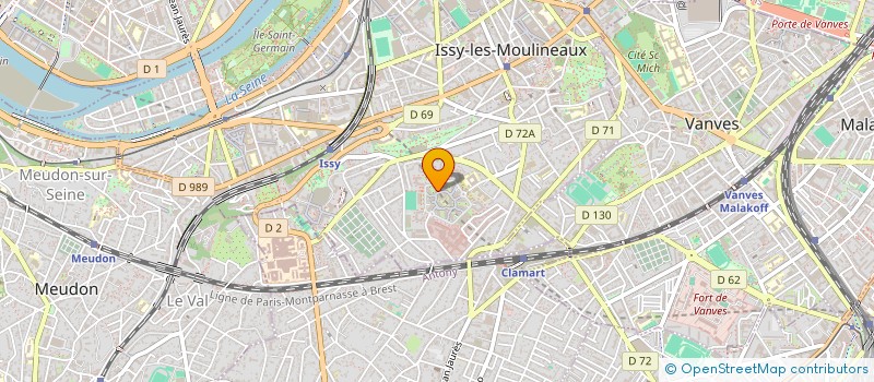 localisation de l'entreprise DISTRI GINE à ISSY-LES-MOULINEAUX