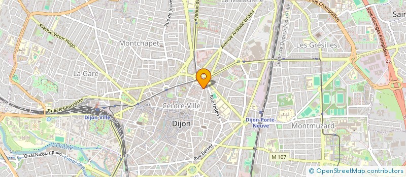 localisation de l'entreprise DISTRI-GUI à DIJON