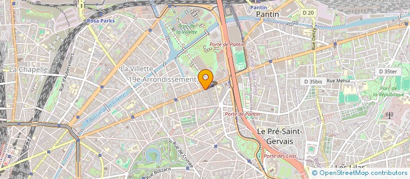 localisation de l'entreprise DISTRI INFO COM  PARIS