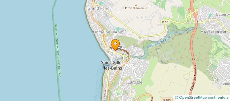 localisation de l'entreprise DISTRI MANIA  LES TROIS-BASSINS