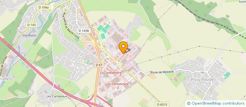 localisation de l'entreprise DISTRI - MESNIL à BARENTIN