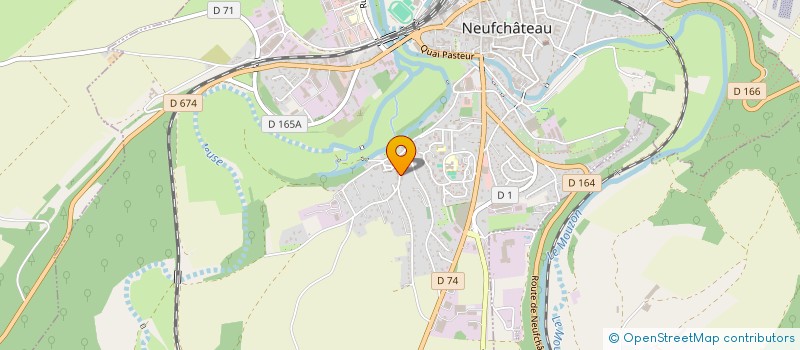 localisation de l'entreprise DISTRI MORIZOT à NEUFCHATEAU
