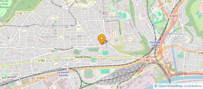 localisation de l'entreprise DISTRI MULTI SERVICES à LE HAVRE