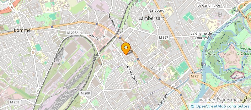 localisation de l'entreprise DISTRI-NORD à LILLE