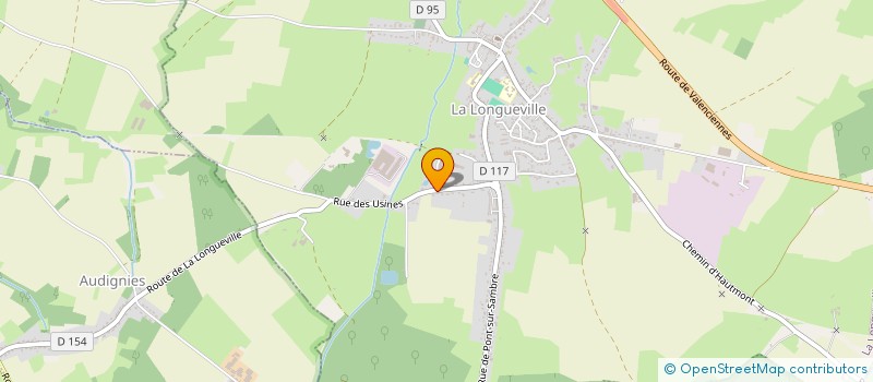 localisation de l'entreprise DISTRI-NORD  LA LONGUEVILLE