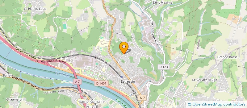 localisation de l'entreprise DISTRI-OUTDOOR à VIENNE