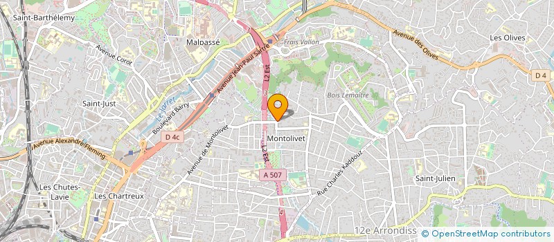 localisation de l'entreprise DISTRI PAT JOE à MARSEILLE