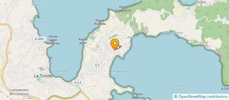 localisation de l'entreprise DISTRI'PIL à LE ROBERT