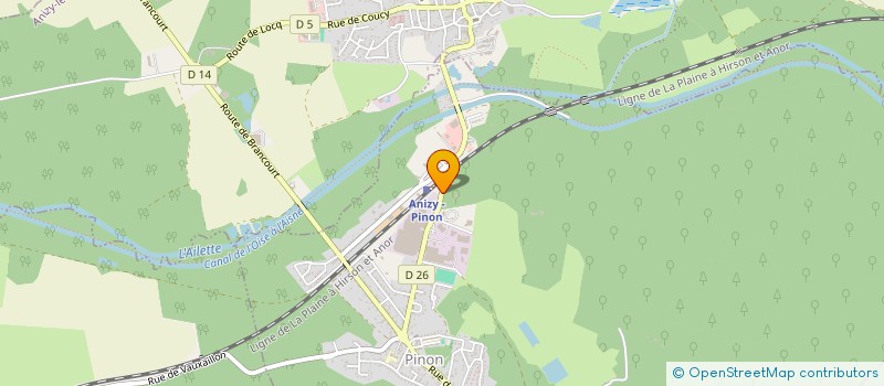 localisation de l'entreprise DISTRI PINON  PINON