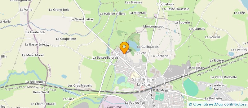 localisation de l'entreprise DISTRI PLANTES à SAINT-PIERRE-LA-COUR