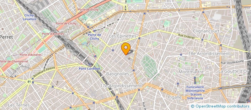localisation de l'entreprise DISTRI PLUS  PARIS