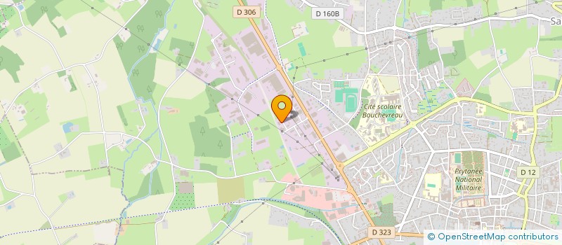 localisation de l'entreprise DISTRI PRESS  LA FLECHE