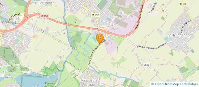 localisation de l'entreprise DISTRI RENOV  HEM