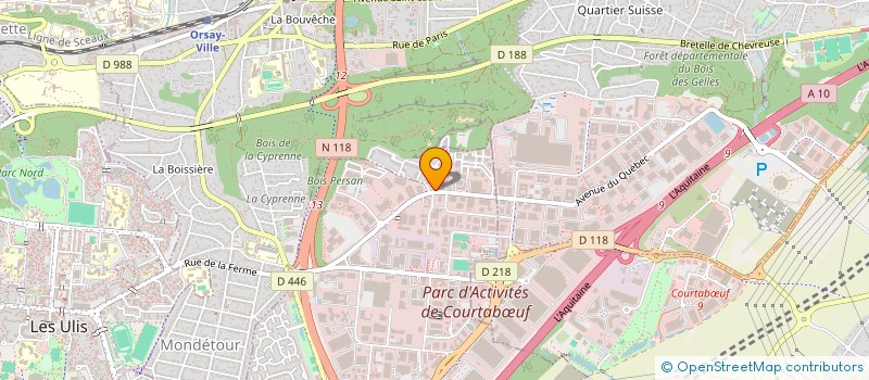 localisation de l'entreprise DISTRI-SAB à LES ULIS