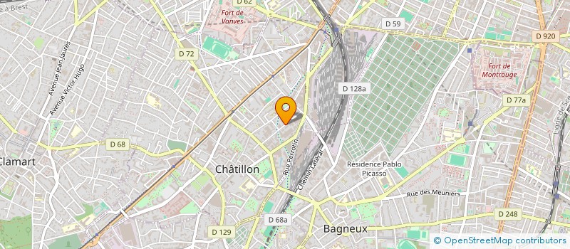 localisation de l'entreprise DISTRI SARMON à CHATILLON