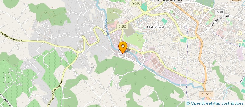 localisation de l'entreprise DISTRI SAV à DRAGUIGNAN