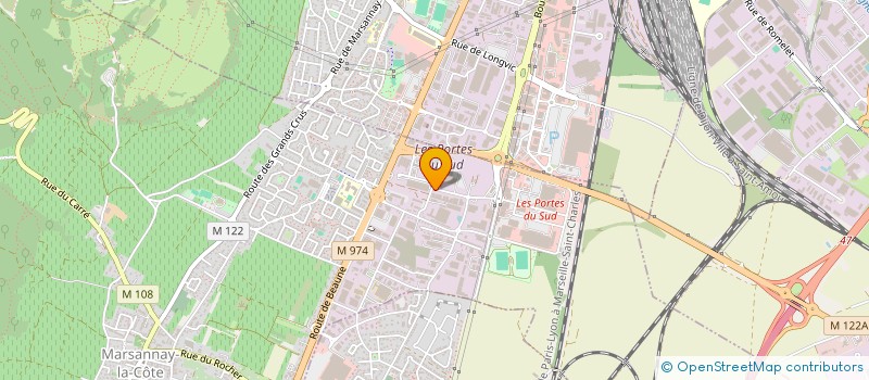 localisation de l'entreprise DISTRI-SECUR'IT à MARSANNAY-LA-COTE