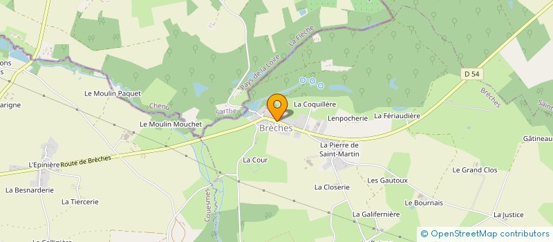 localisation de l'entreprise DISTRI SERVICE INFORMATIQUE  BRECHES