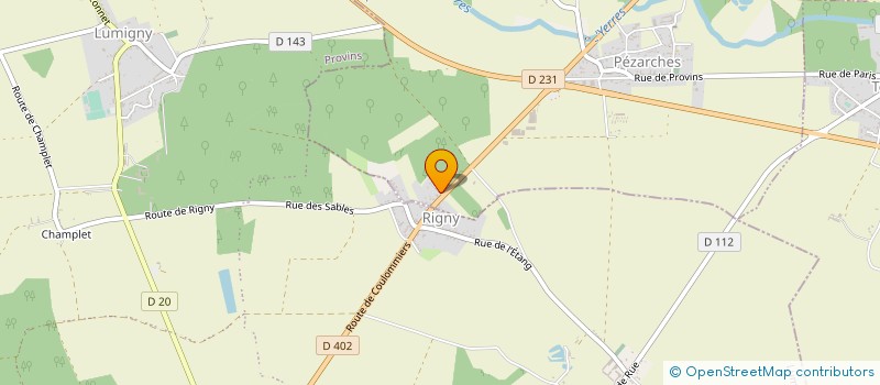 localisation de l'entreprise DISTRI SERVICES à PEZARCHES