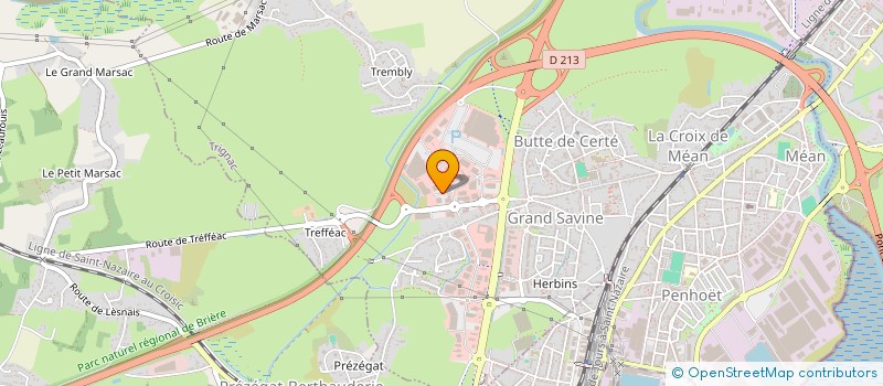 localisation de l'entreprise DISTRI SIMON  TRIGNAC