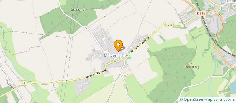 localisation de l'entreprise DISTRI-SPORTS  METZERESCHE