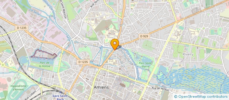 localisation de l'entreprise DISTRI ST LEU  AMIENS