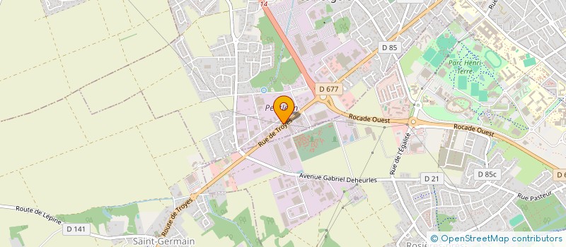 localisation de l'entreprise DISTRI SUR FRANCE  SAINT-ANDRE-LES-VERGERS