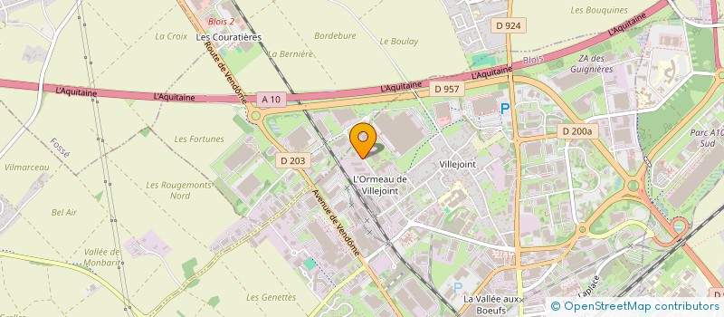 localisation de l'entreprise DISTRI-SYSTEM  VILLEBAROU