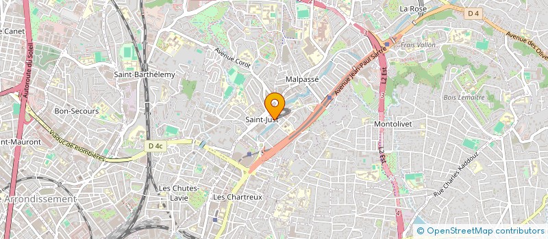 localisation de l'entreprise DISTRI TILLEULS à MARSEILLE