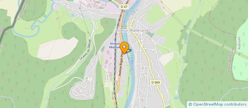 localisation de l'entreprise DISTRI VIRE à VIREUX-MOLHAIN