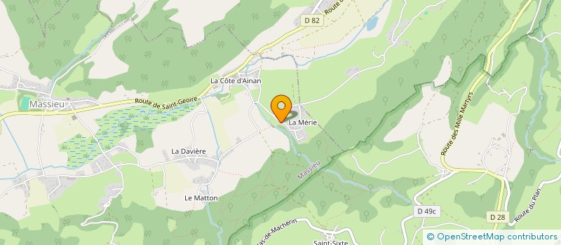 localisation de l'entreprise DISTRI WINE  MASSIEU